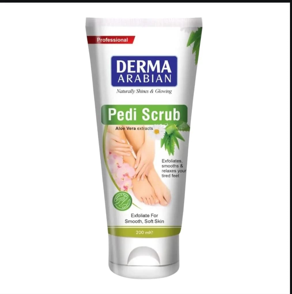 Skrab Derma Arabian Pedi Scrub Aloe Vera, 300 ml