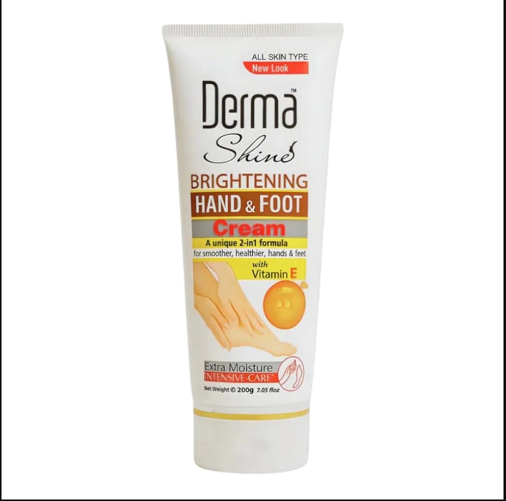 Ayaqlar üçün krem Derma Shine Vitamin E, 200 ml