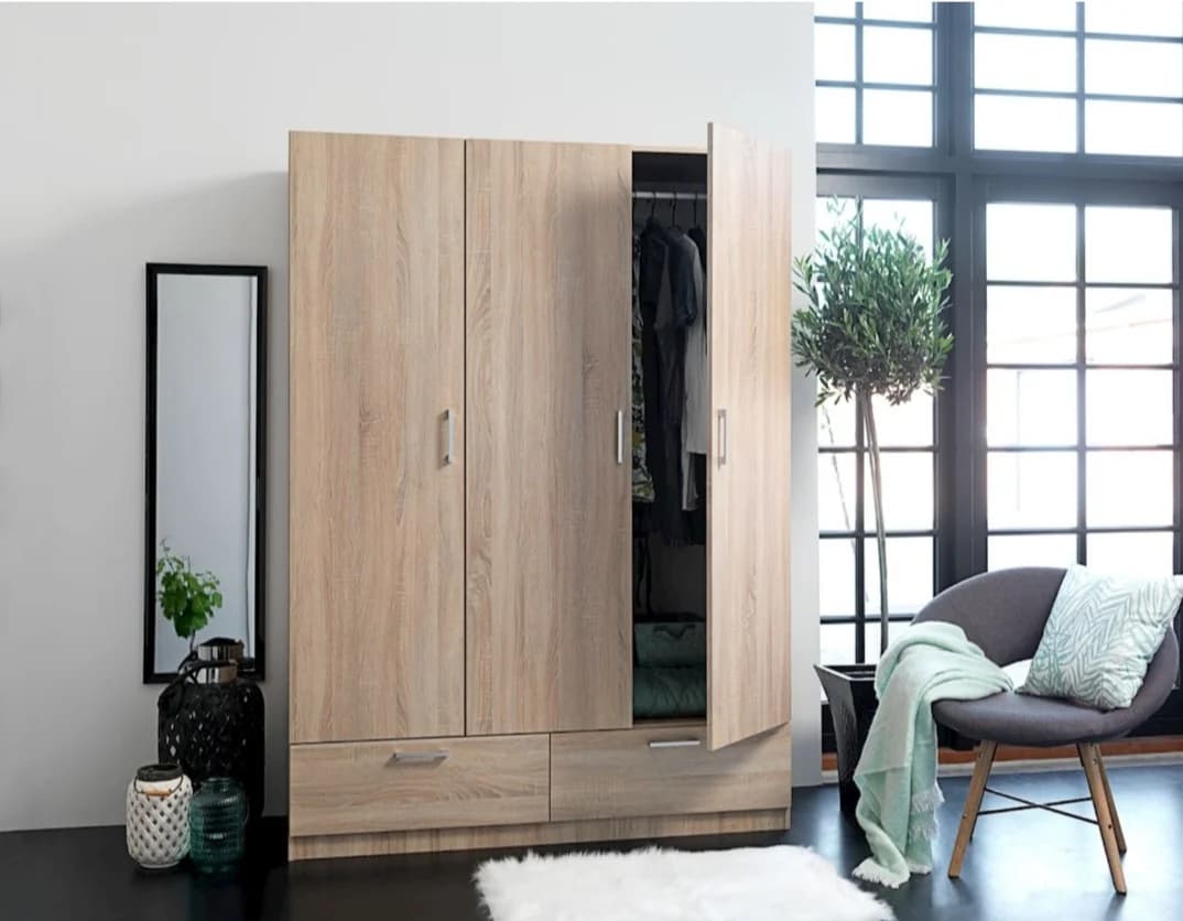 Döşəməüstü dolab 93157316, 210x45x144 sm, açıq qəhvəyi — image 2