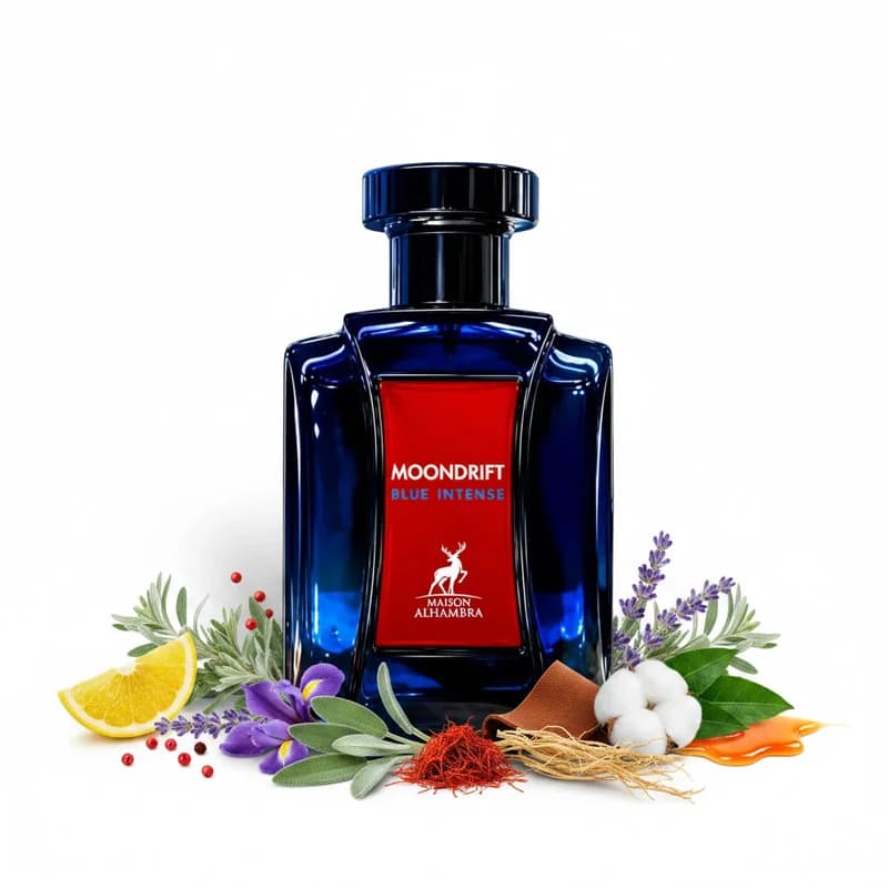 Alhambra Moondrift Blue Intense kişilər üçün ətir suyu, 100 ml — şəkil 2