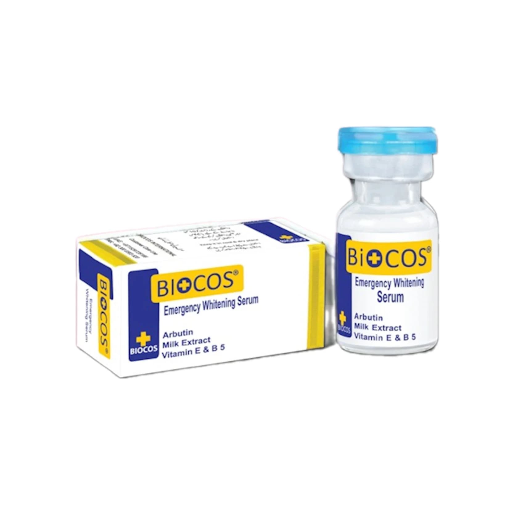 Üz üçün ağardıcı zərdab Biocos Emergency 5 ml