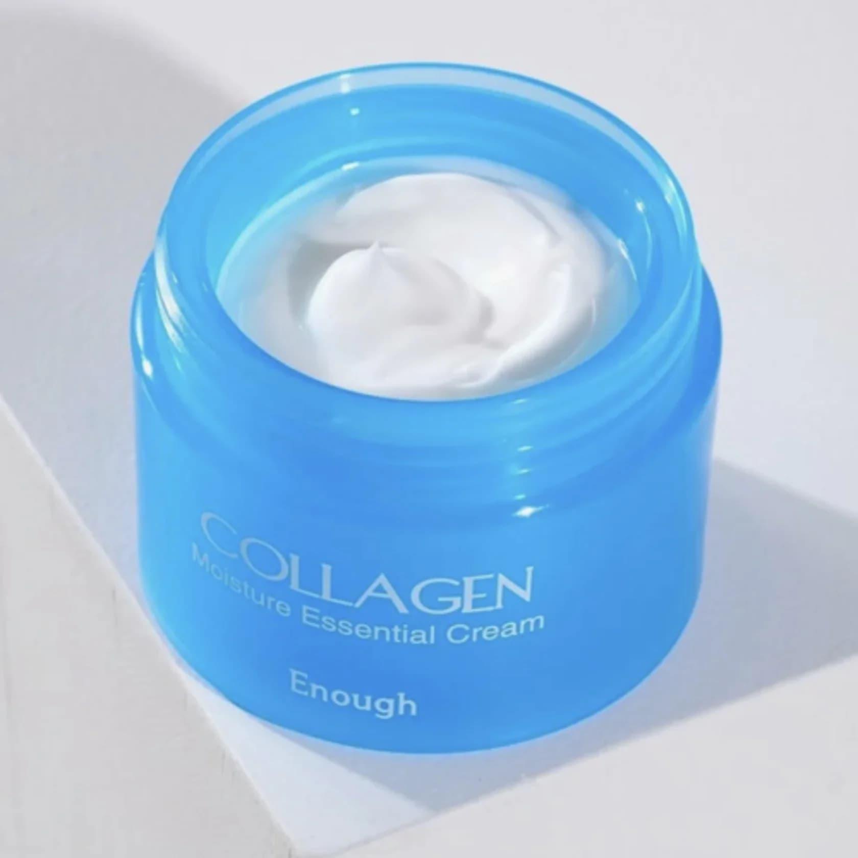 Üz üçün krem Enough Collagen Moisture Essential, 50 ml — изображение 4
