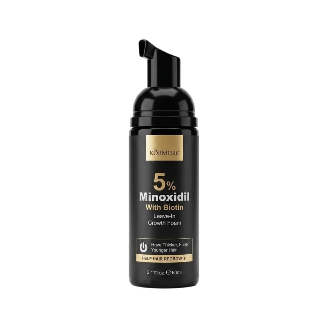 Saç köpüyü 5% Minoxidil With Biotin, 60 ml — şəkil 2