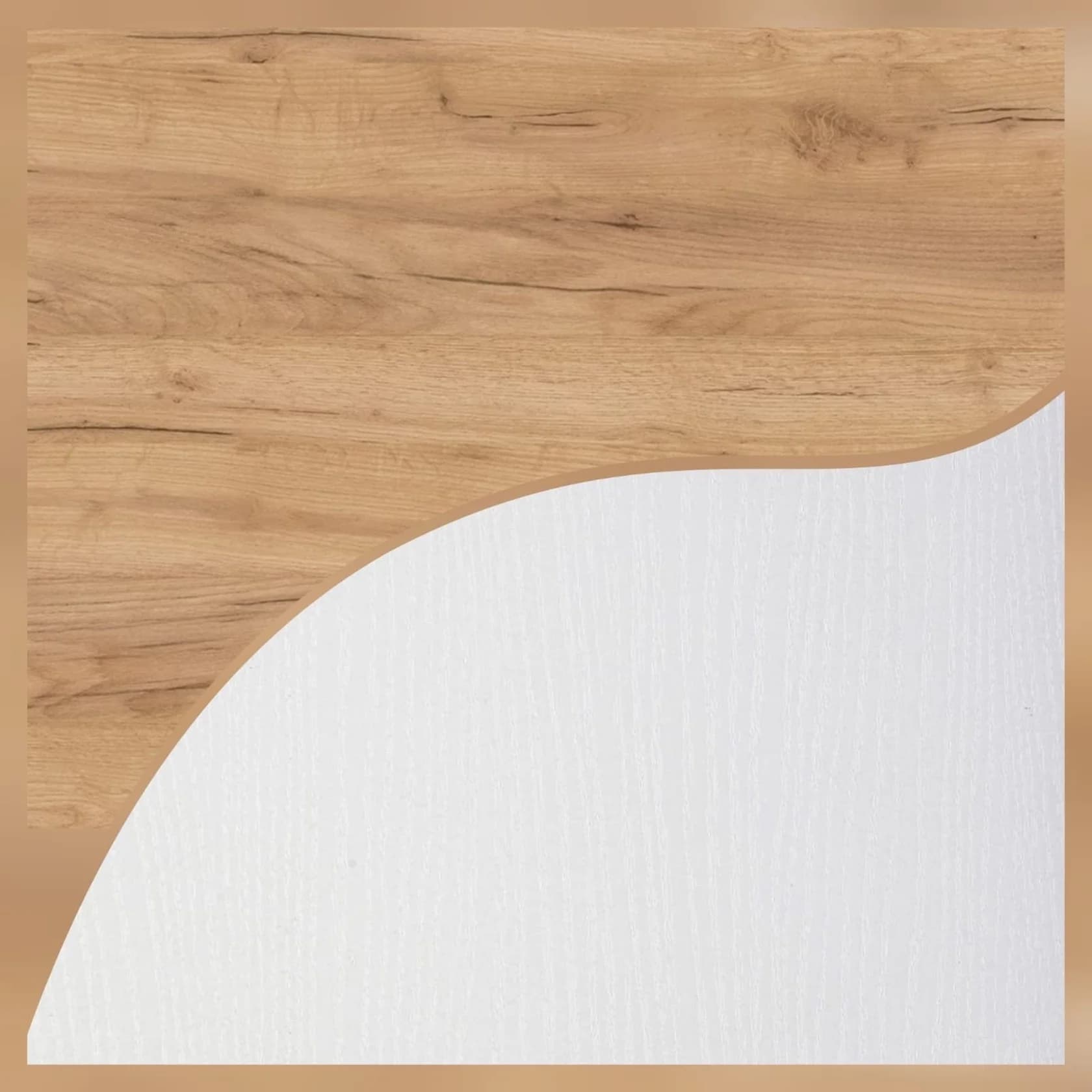 Şkaf 3563_M3WadThickForcWhzol, ağ/qəhvəyi, 80x42x189.5 sm — image 2
