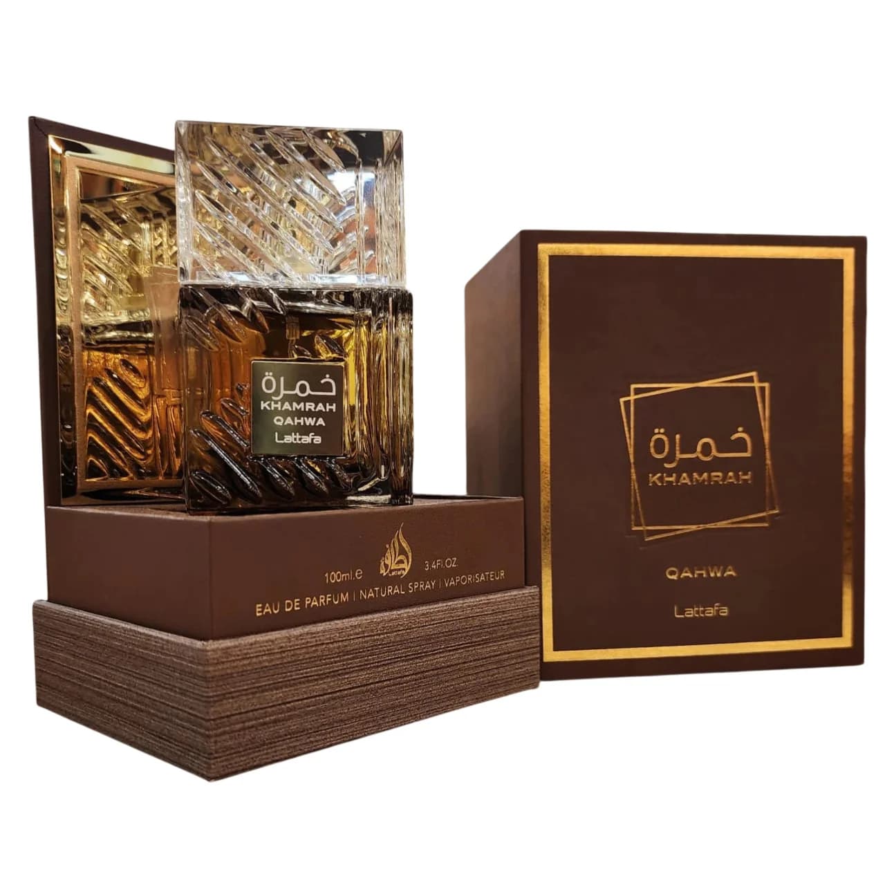 Lattafa Perfumes Khamrah Qahwa uniseks ətir suyu, 100 ml