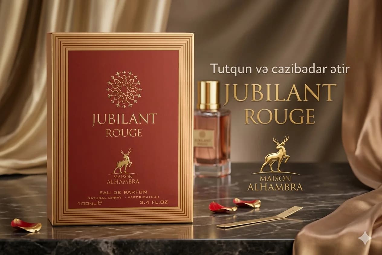 Maison Alhambra Jubilant Rouge qadınlar üçün ətir suyu 100 ml