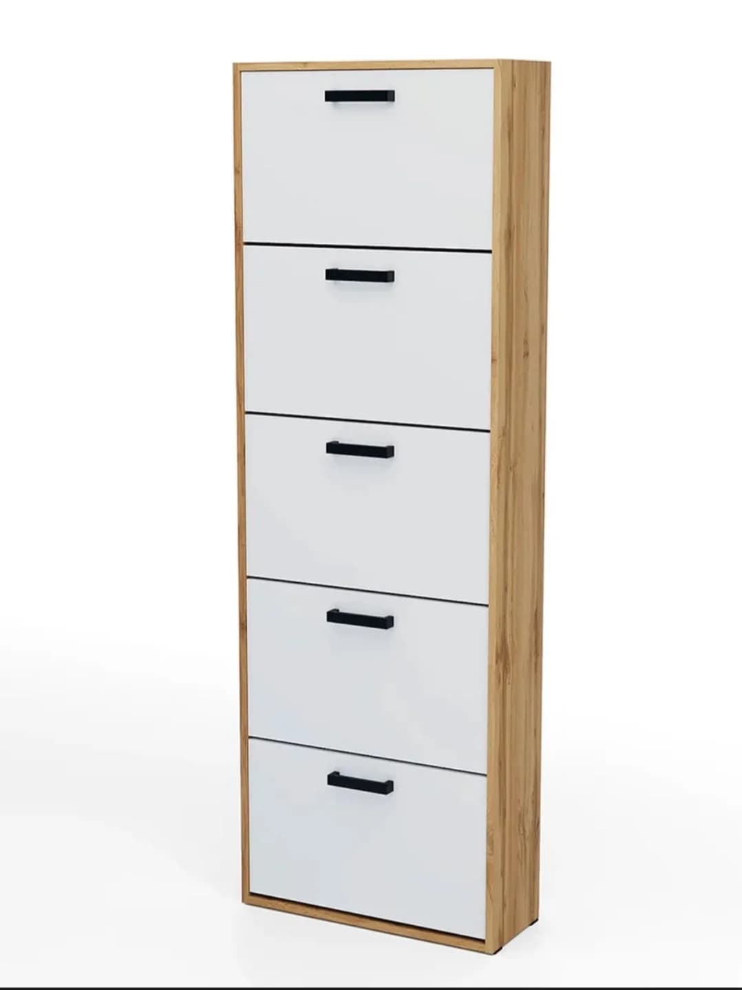 Ayaqqabı üçün stellaj SOS013, laminat, votan, 23x60x178.2 sm — şəkil 2