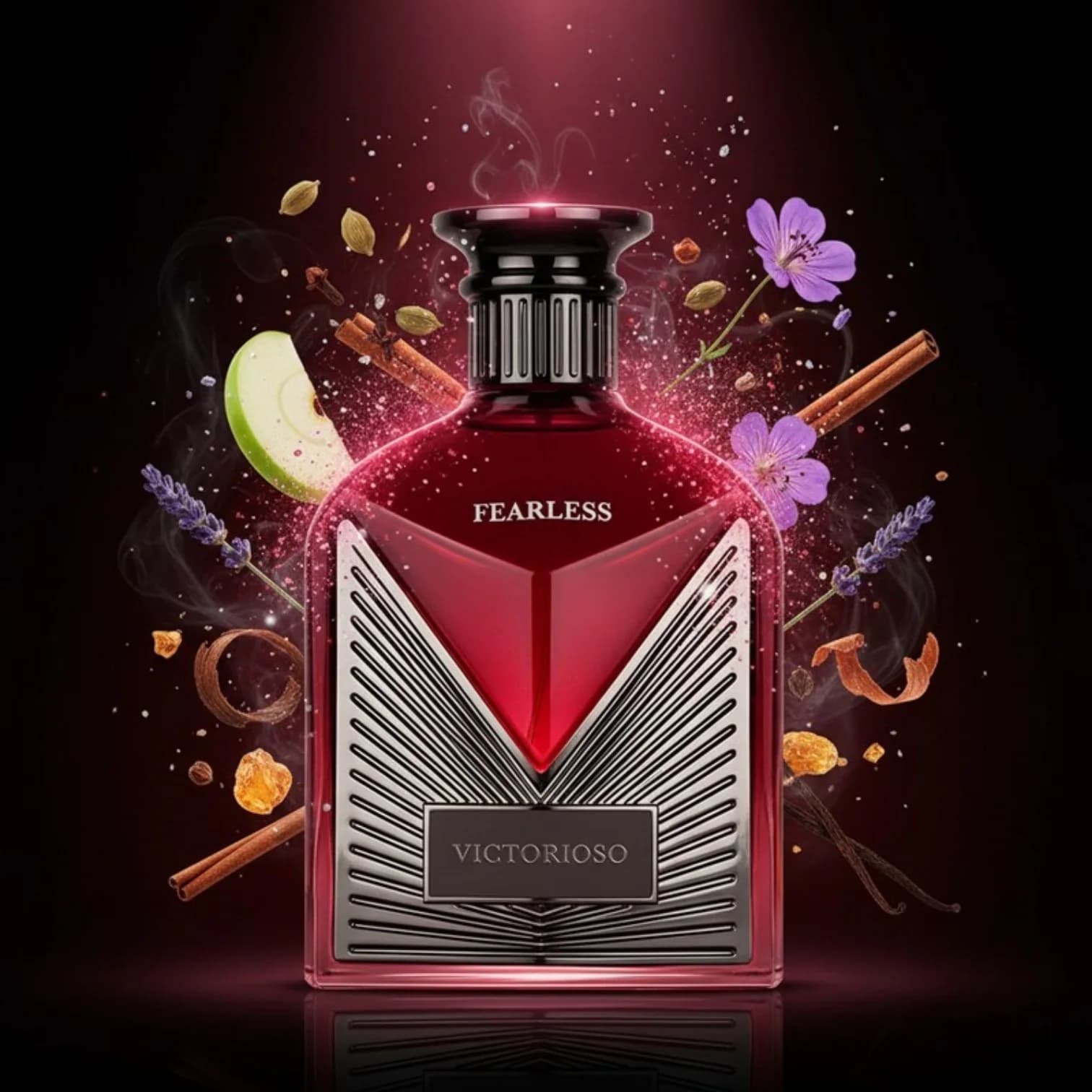 Alhambra Victorioso Fearless kişilər üçün ətir suyu, 100 ml — şəkil 2
