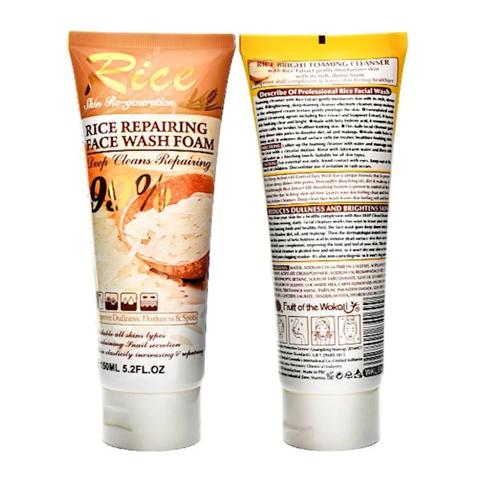 Yuyunma üçün köpük Wokali Rice Repairing 150 ml