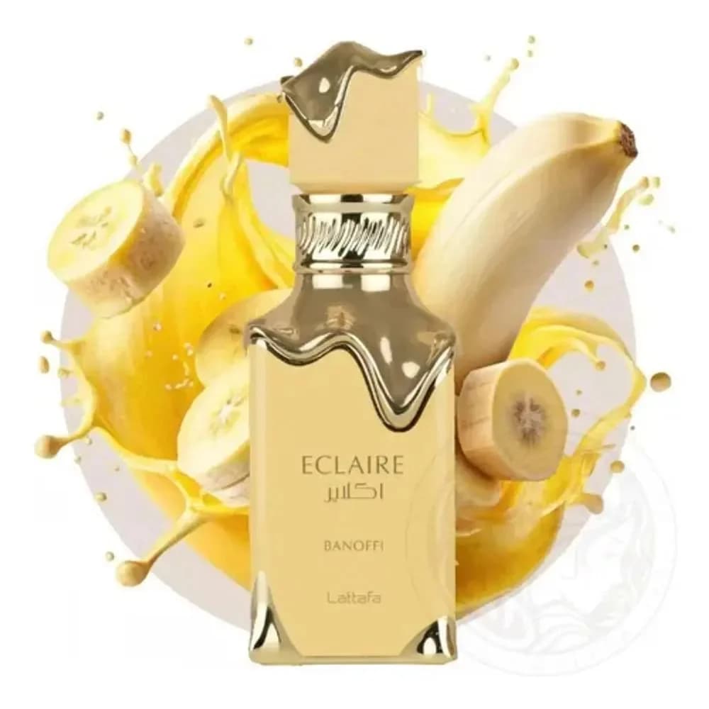 Lattafa Perfumes Eclaire Banoffi uniseks ətir suyu 100 ml — şəkil 3