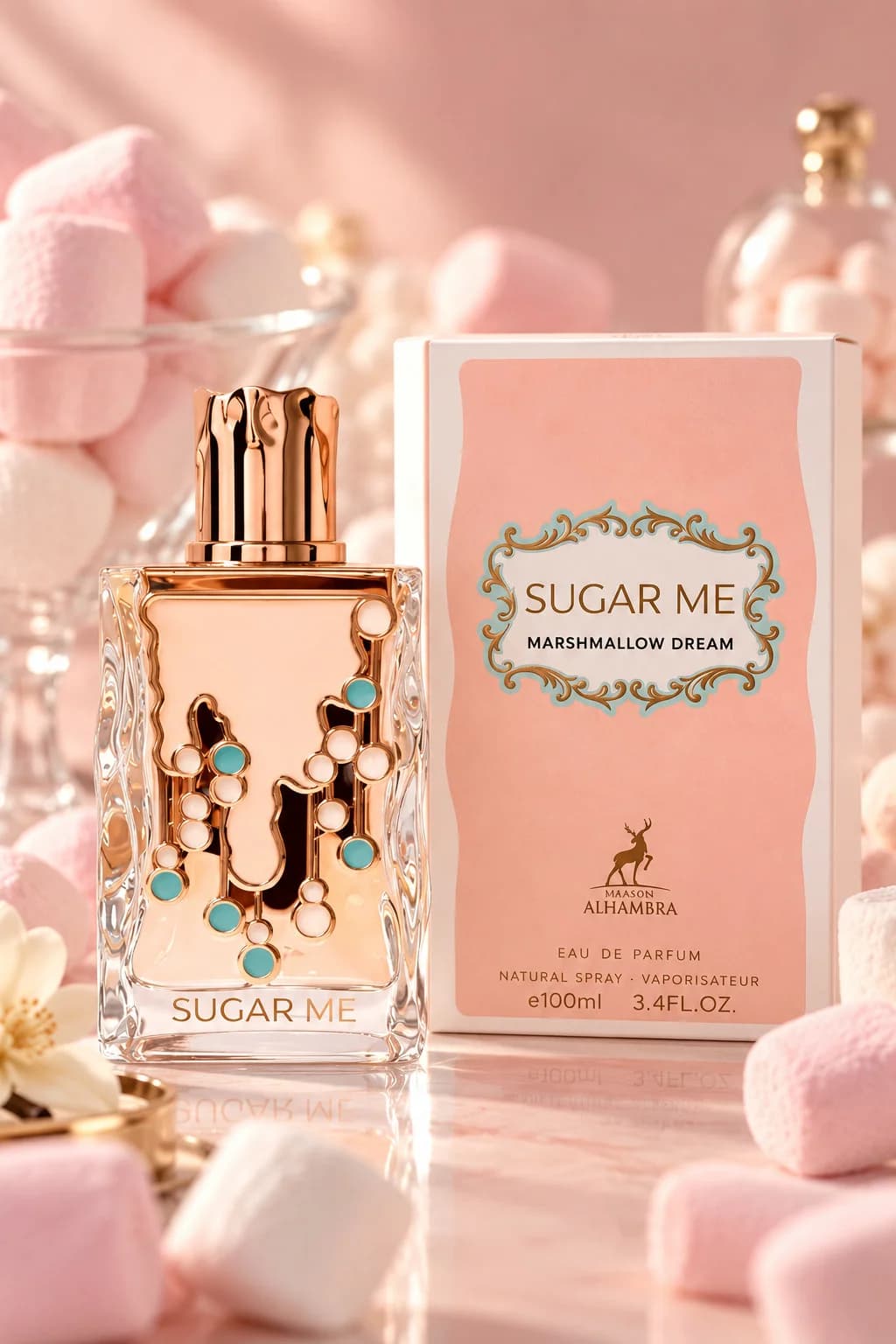 Alhambra Sugar Me Marshmallow Dream qadınlar üçün ətir suyu, 100 ml