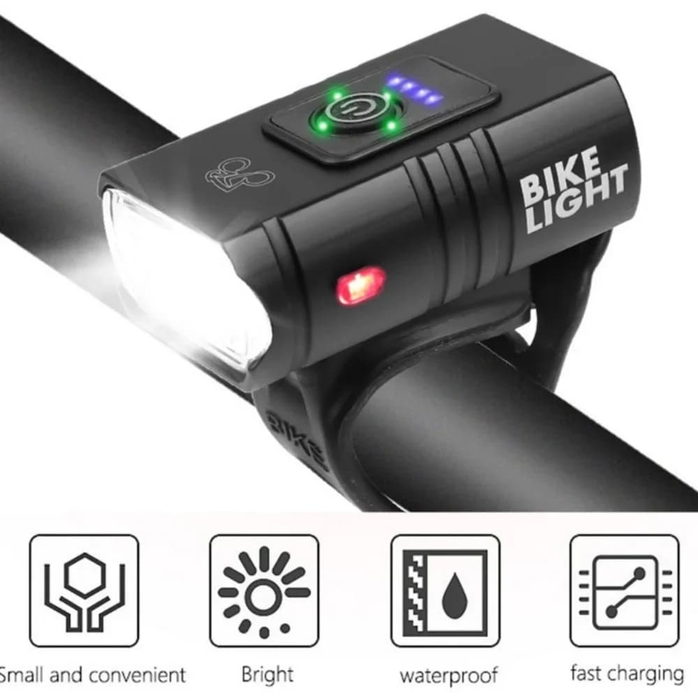 Fənər velosiped üçün Bike light ppower97, qara — şəkil 3