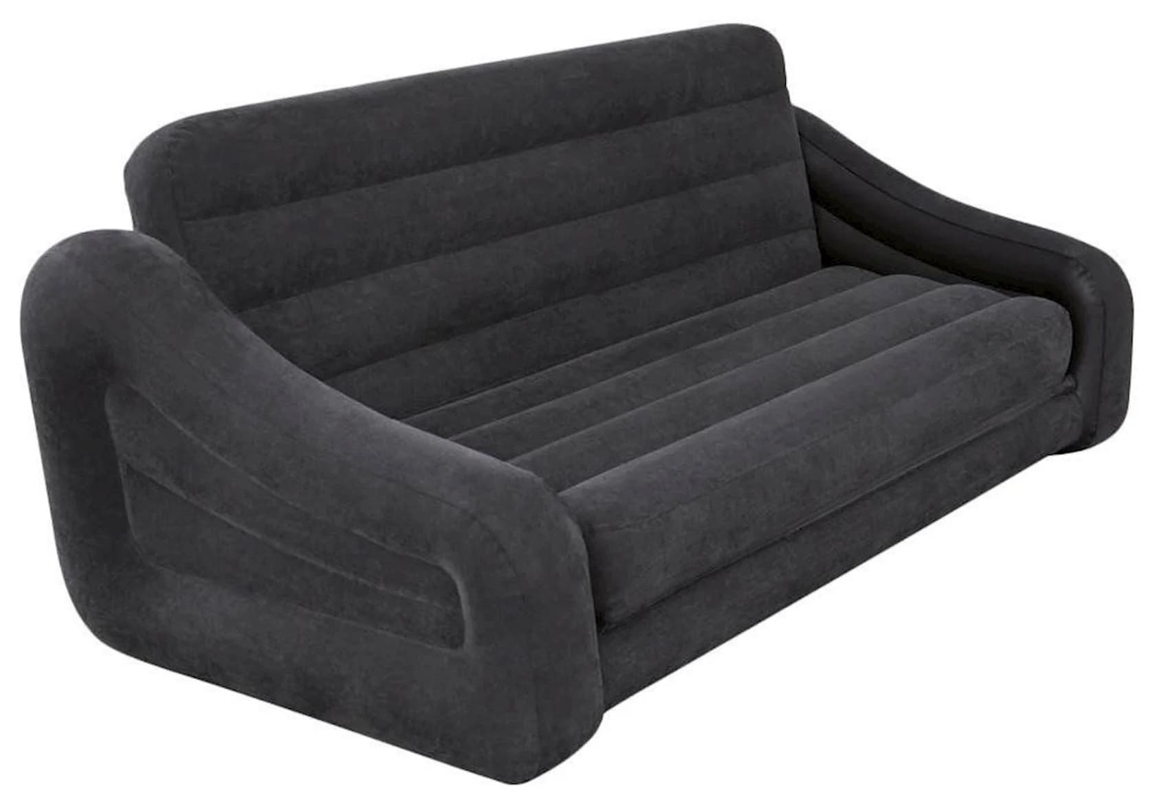 İki nəfərli şişirdilmiş divan- transformer Intex Pull-Out Sofa 66552, qara, 203x224x66 sm — image 3