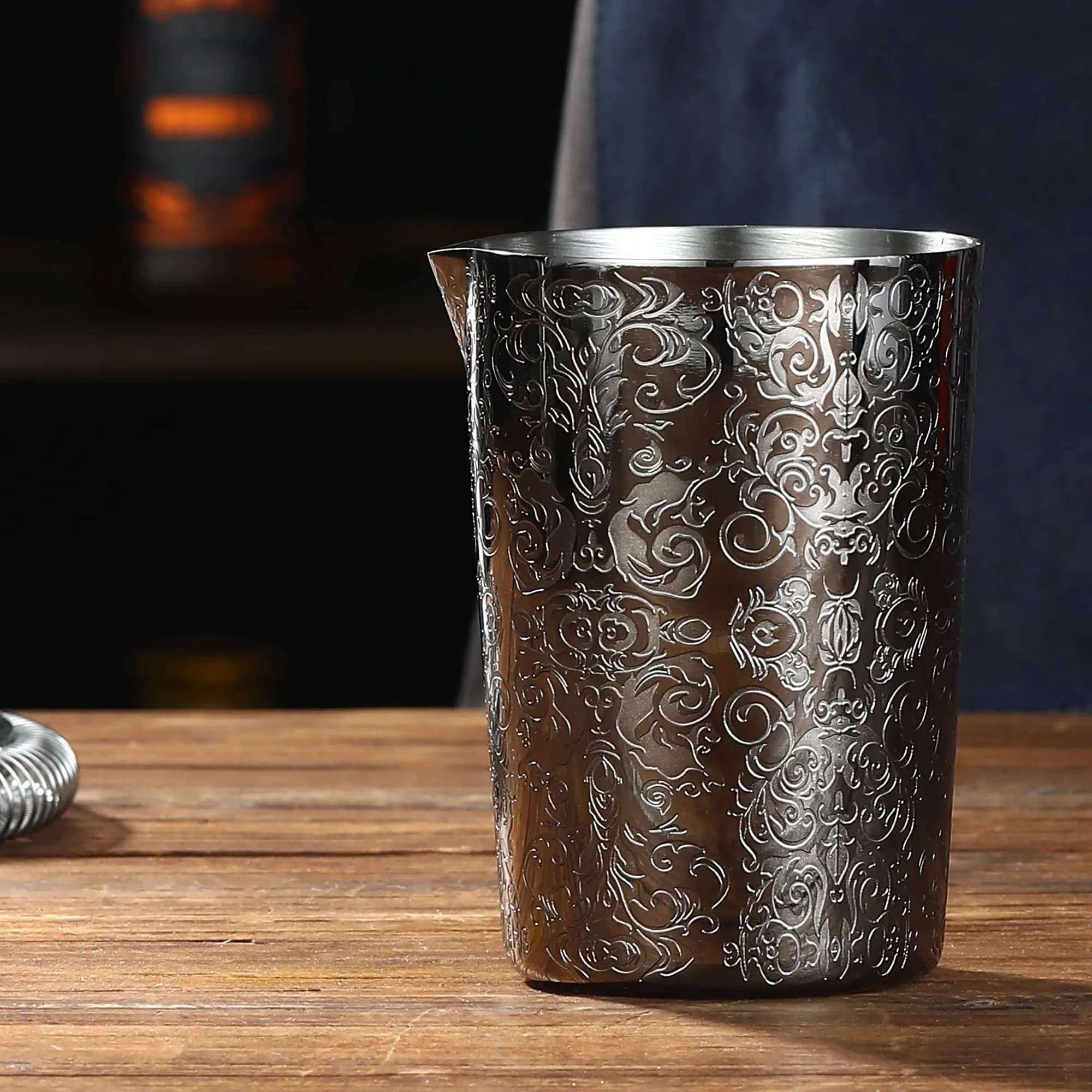 Qırılmayan Kokteyl Qarışdırma Stəkanı (Stirring Tin) – Paslanmayan Polad - Image