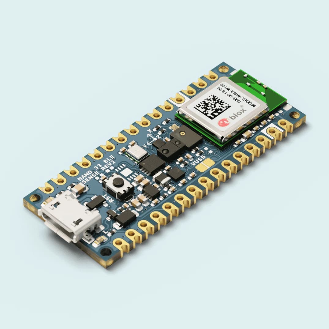 Arduino Nano 33 BLE Sense Rev2 – AI və IoT üçün Ağıllı İnkişaf Lövhəsi