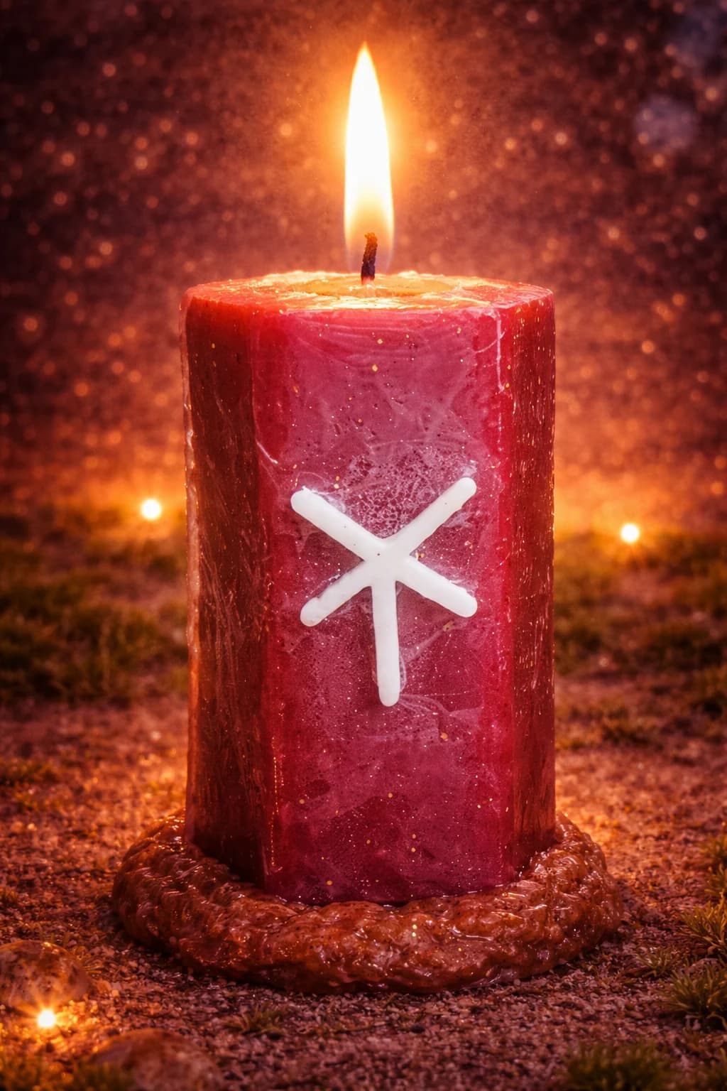 Qoruyucu & Enerji Aktivləşdirici Ritual Şam – Güc, Niyyət & Müdafiə