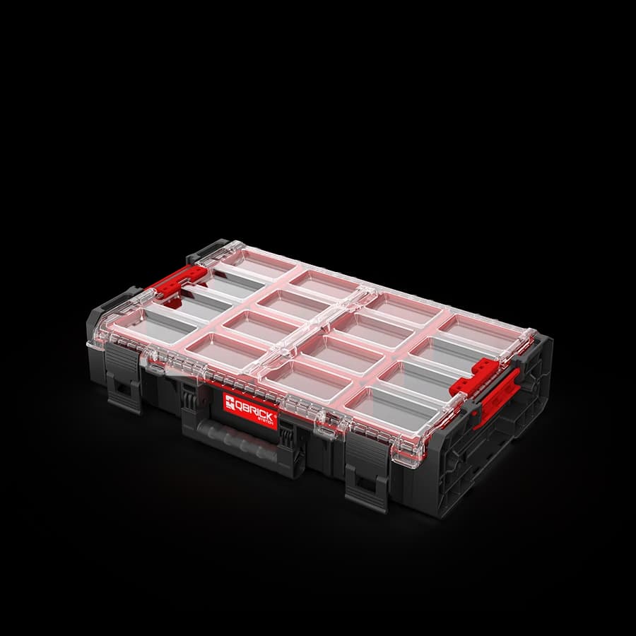 Alətlər üçün qutu-orqanayzer Qbrick System ONE Organiser XL 2.0