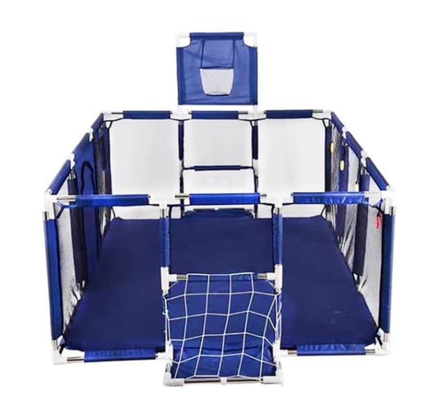 Oyun üçün manej SNC12T, 120x180x66 sm, göy — şəkil 2