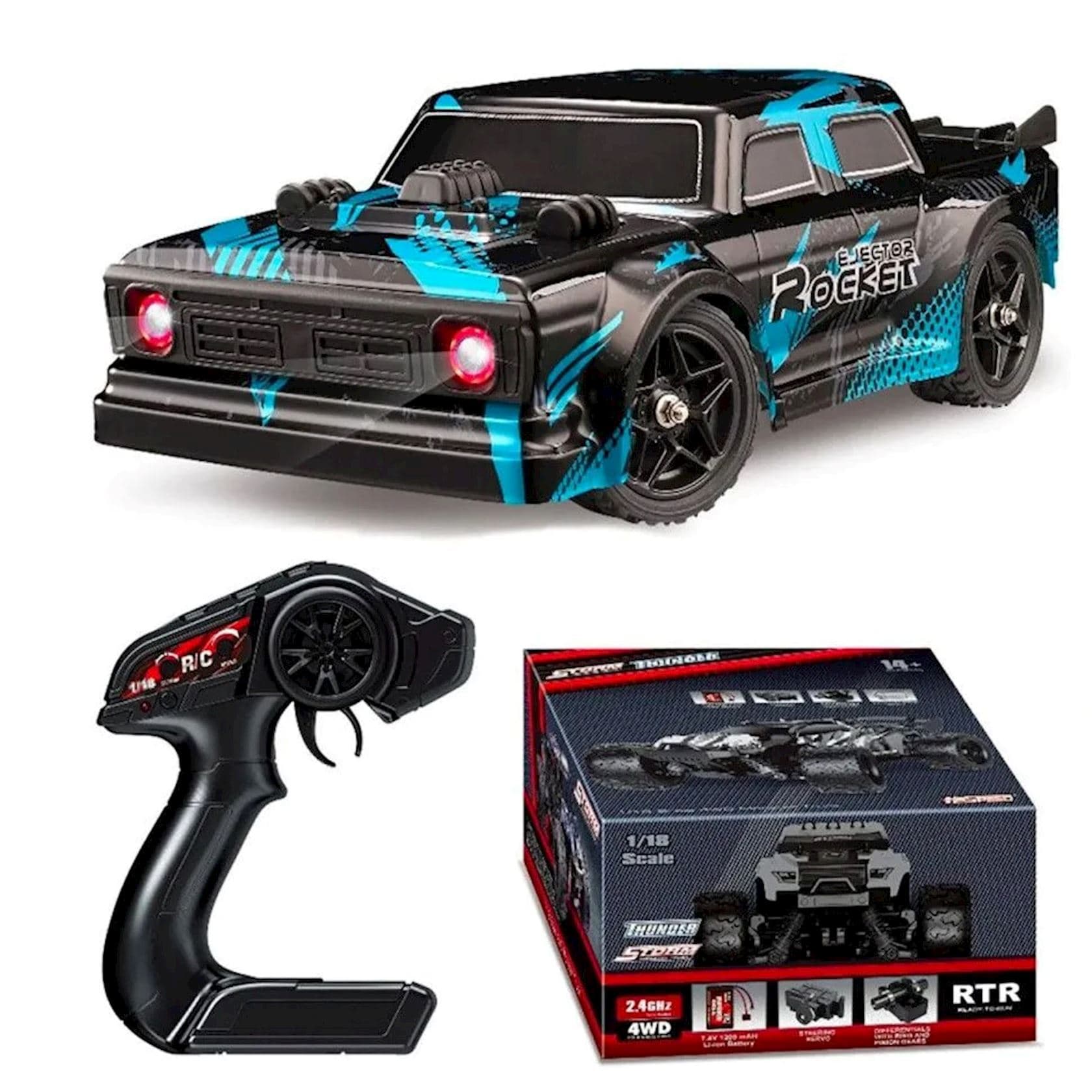Radio ilə idarə olunan maşın RC HS16352 drift üçün — şəkil 4