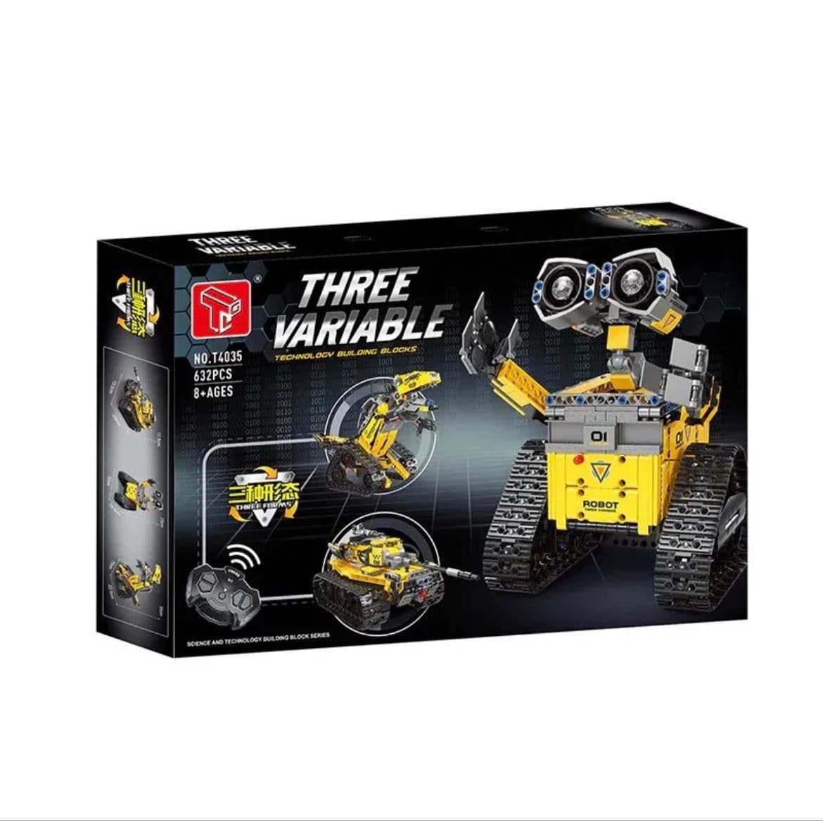 Blok Konstruktor robot-transformer T4035, 632 əd., 6+