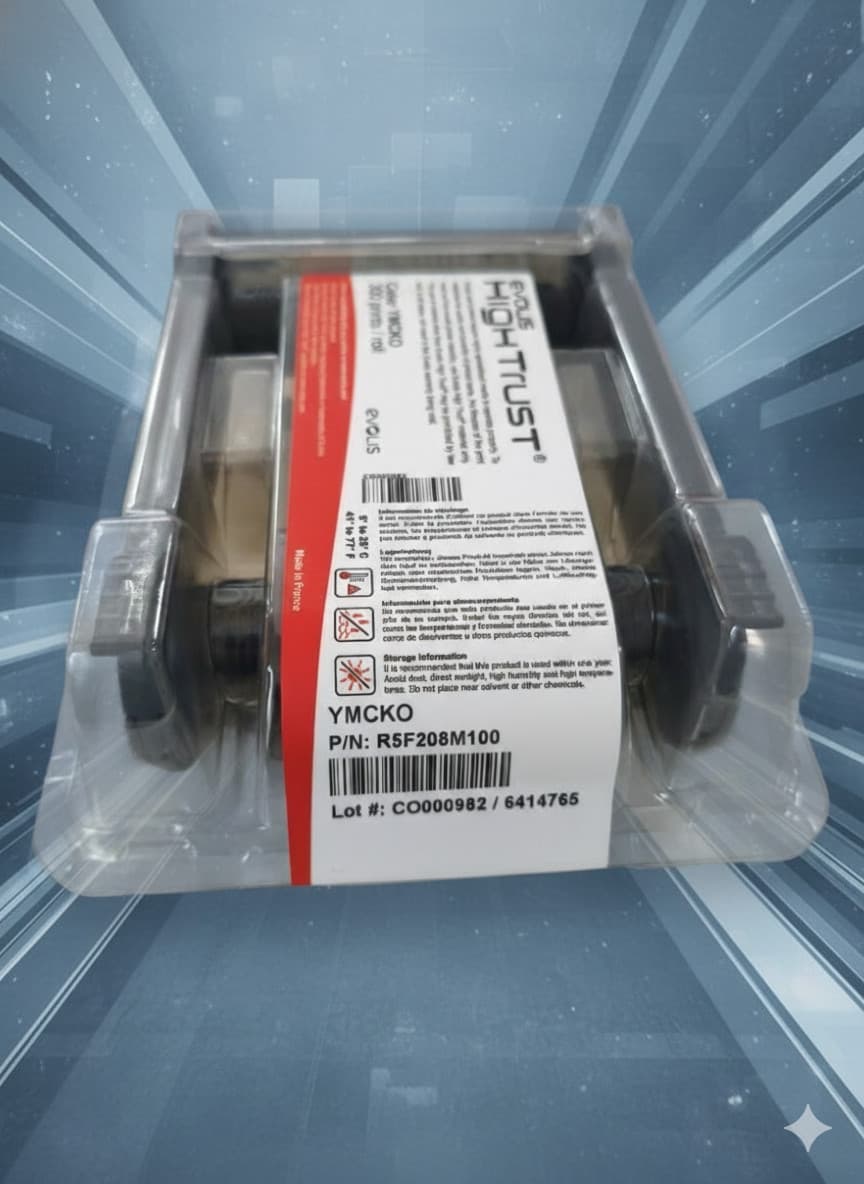 Tam rəngli YMCKO lent Evolis Primacy2 R5F208M100, 300 çap — şəkil 3