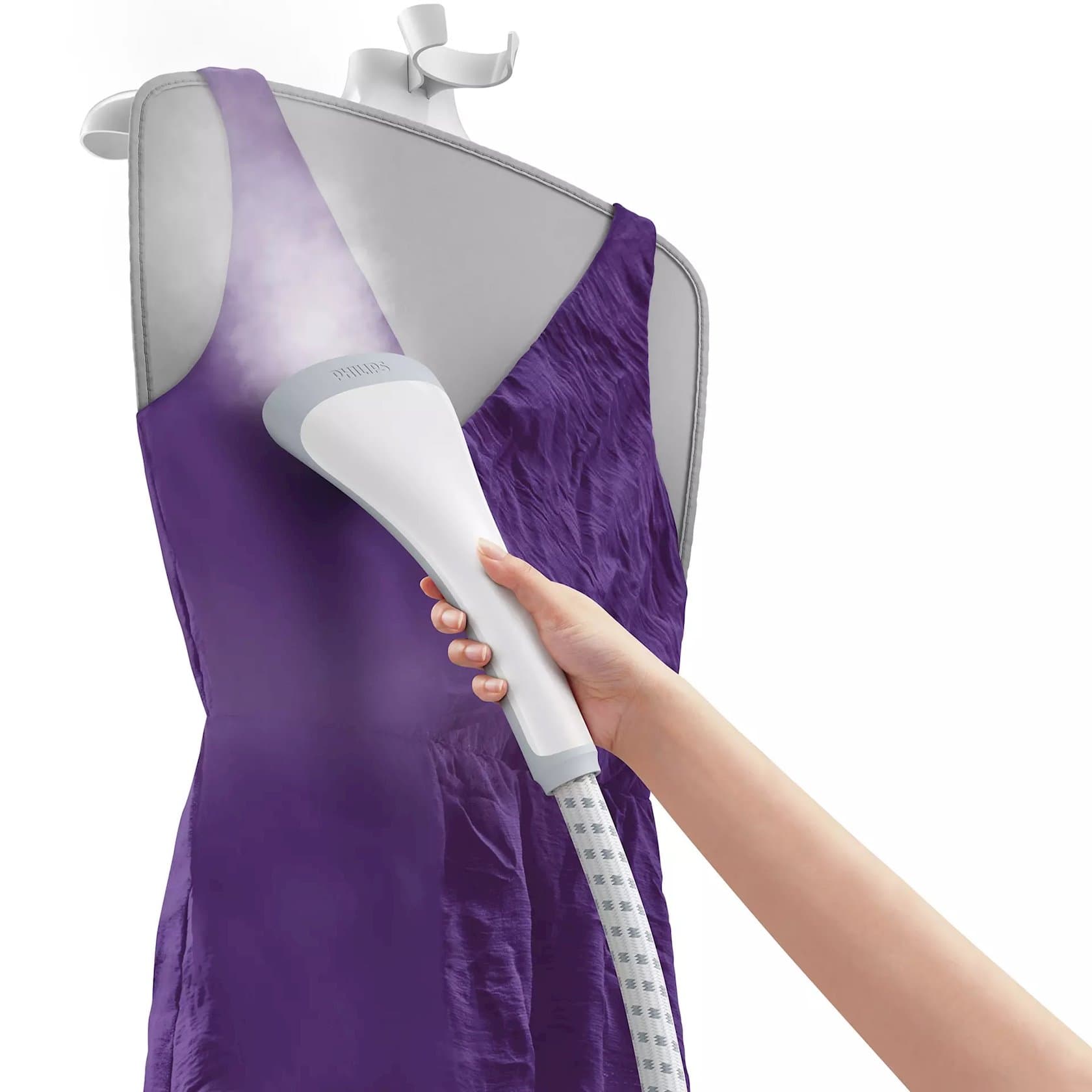 Vertikal buxarlayıcı Philips Easy Touch Stand Steamer (GC488/69) — image 4