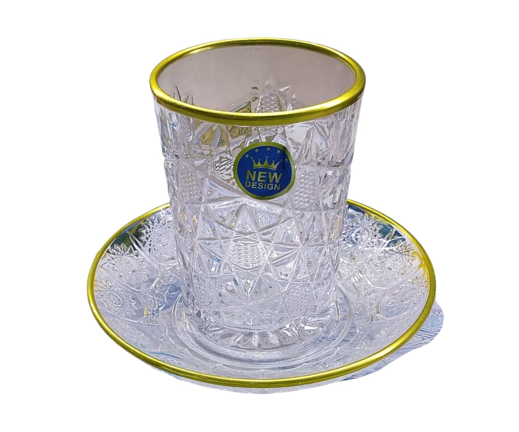Çay dəsti Green PC-0039, şəffaf