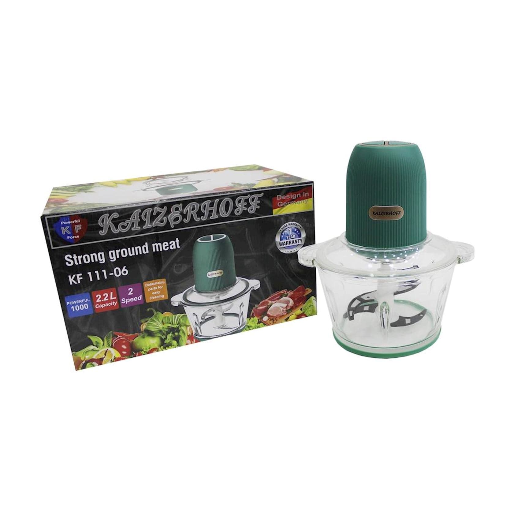 Doğrayıcı Kaizerhoff KF 111-06 — şəkil 3