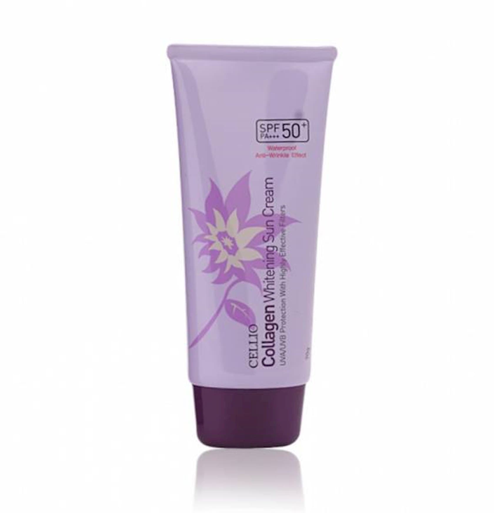 Günəşdən qoruyucu krem Cellio Collagen Whitening Sun cream SPF50/PA 70 ml