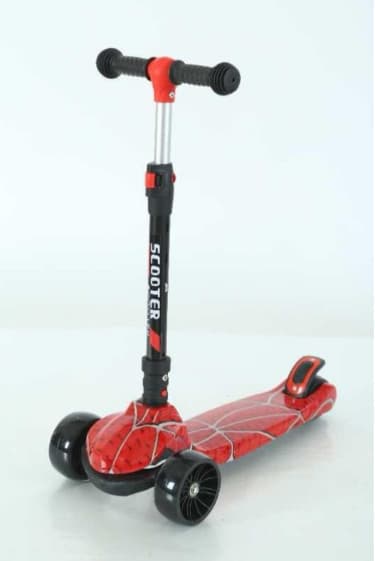 Uşaqlar üçün samokat XW-108, qatlanan, qırmızı