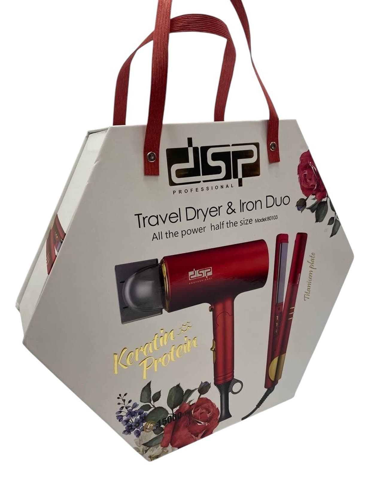 Saçlar üçün dəst DSP 80103 Red