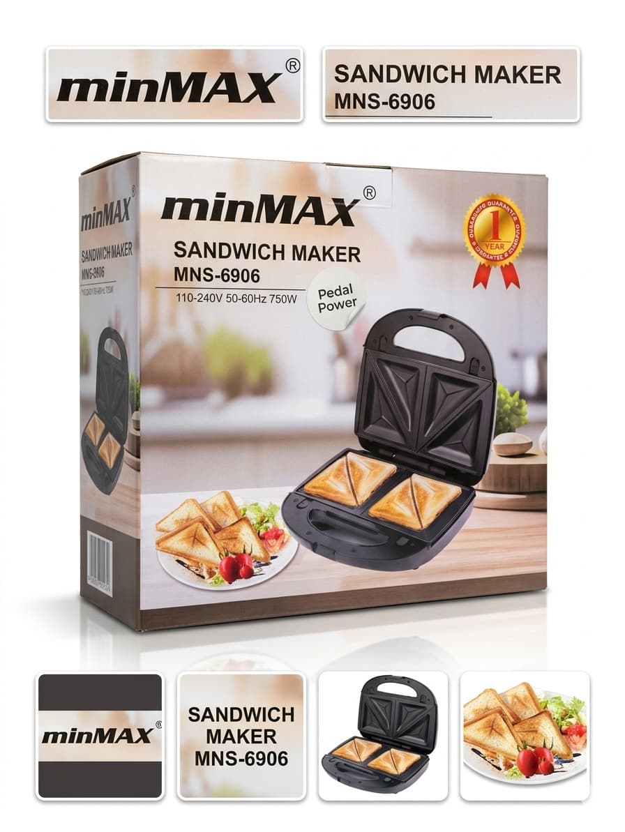 Sendviç cihazı Minmax Ppower97