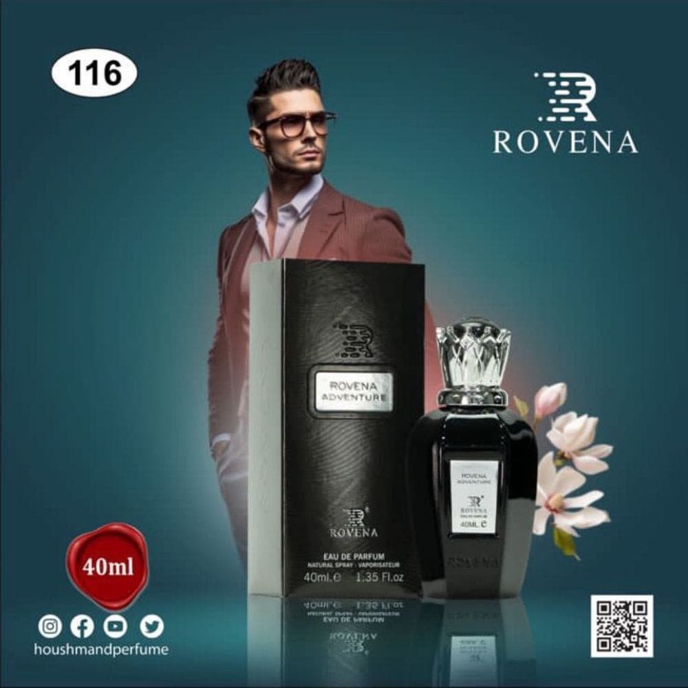 Rovena Adventure kişilər üçün ətir suyu 40 ml.