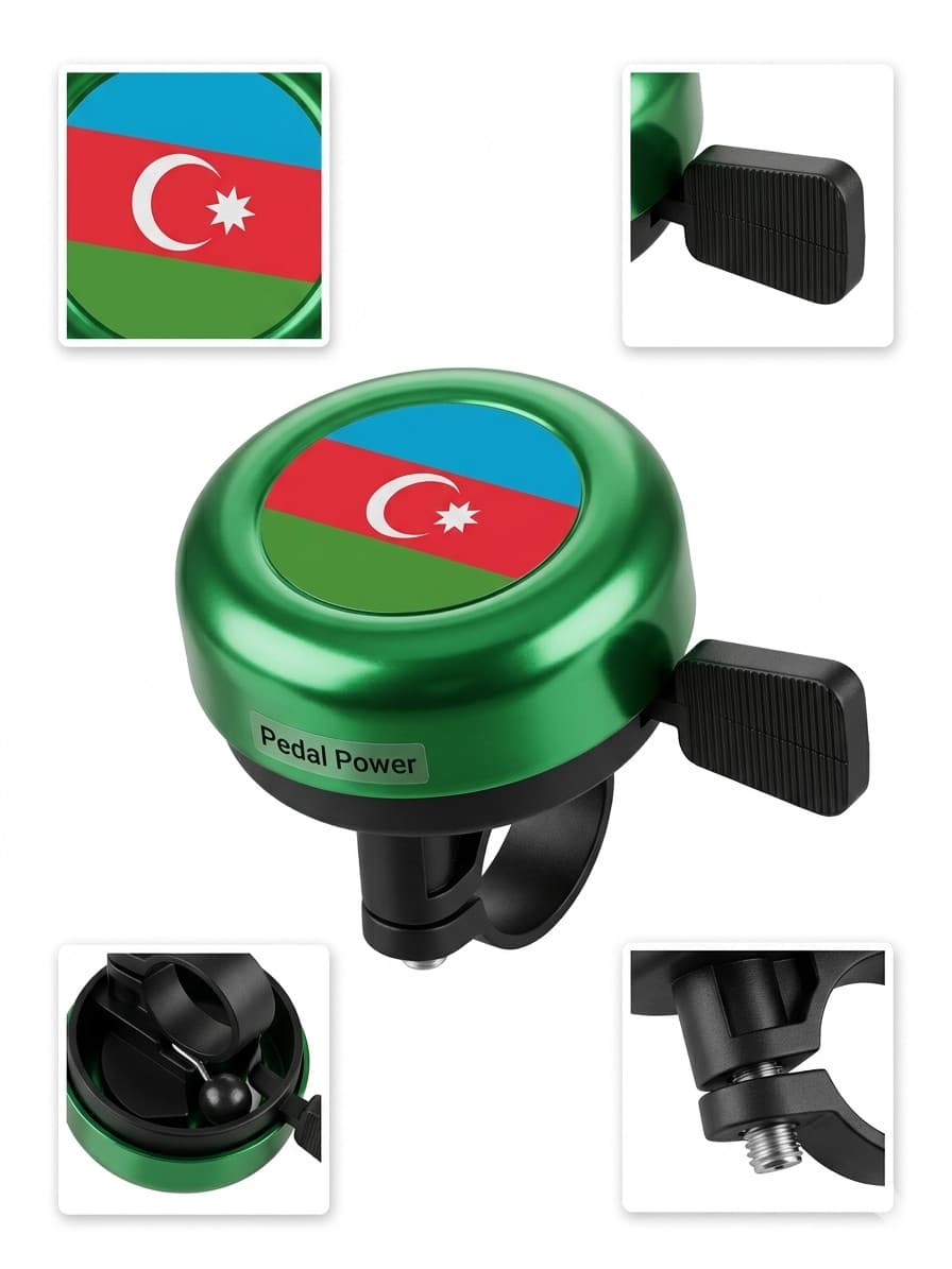 Velosiped zəngi, yaşıl