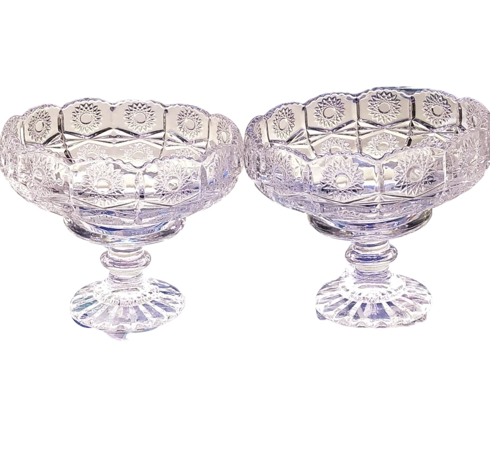 Rozetka dəsti Glass Ware F155, 2 əd, şəffaf