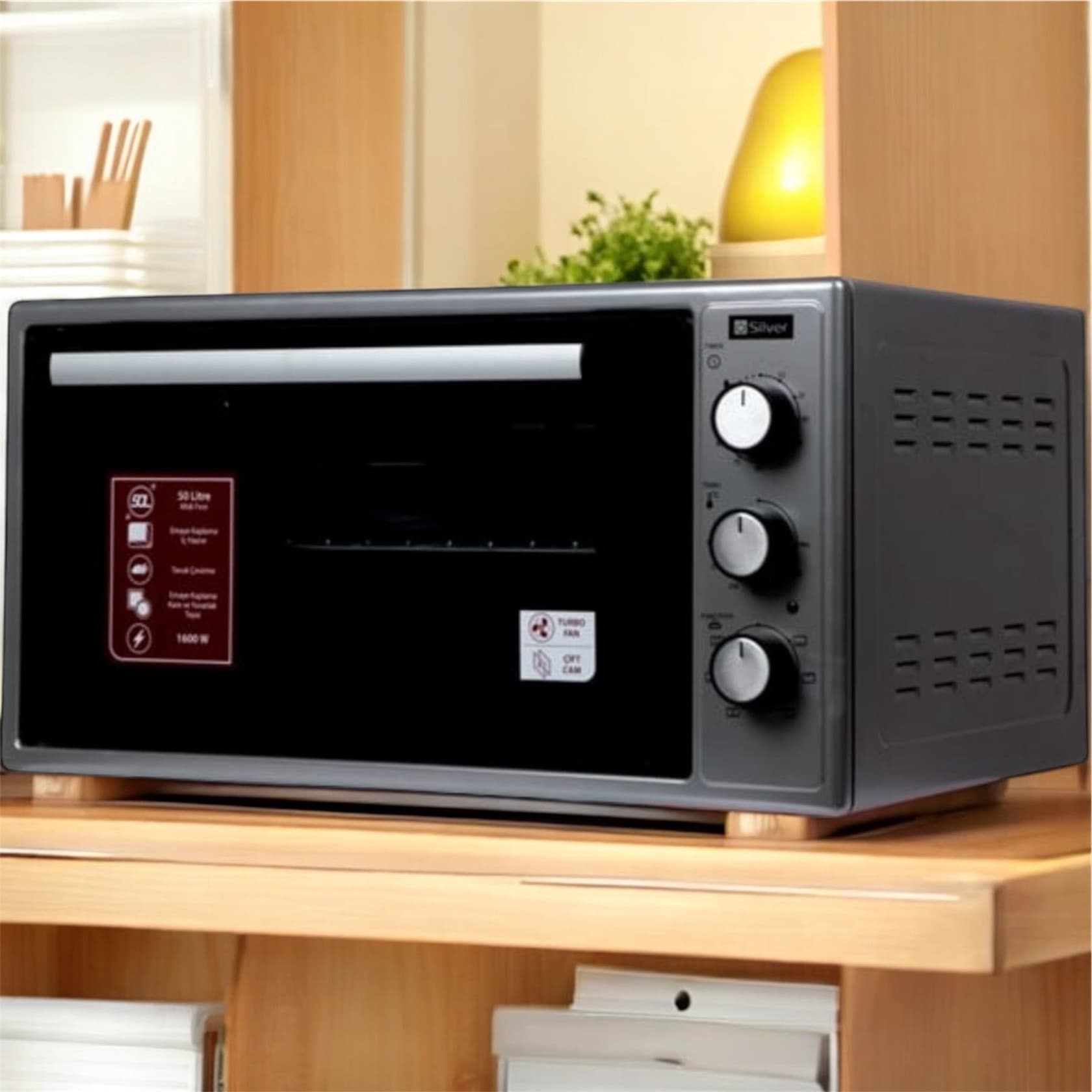 Elektrikli soba 1600W Black