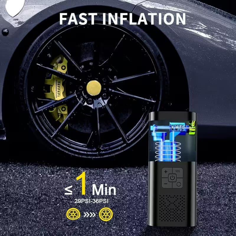 Velosiped üçün elektrik nasos A8252 — şəkil 2