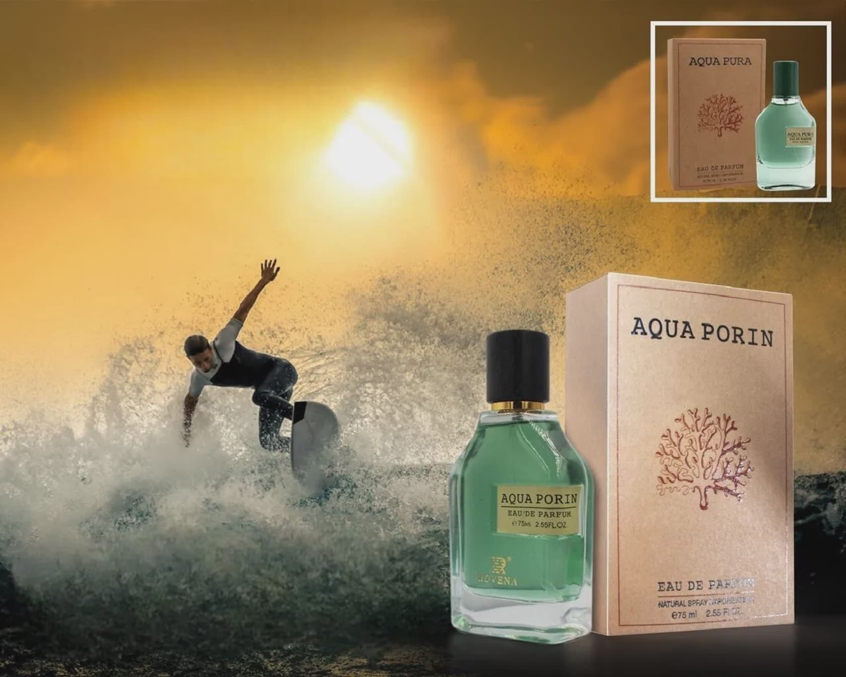 Rovena Aqua Porin ətir suyu uniseks 75 ml