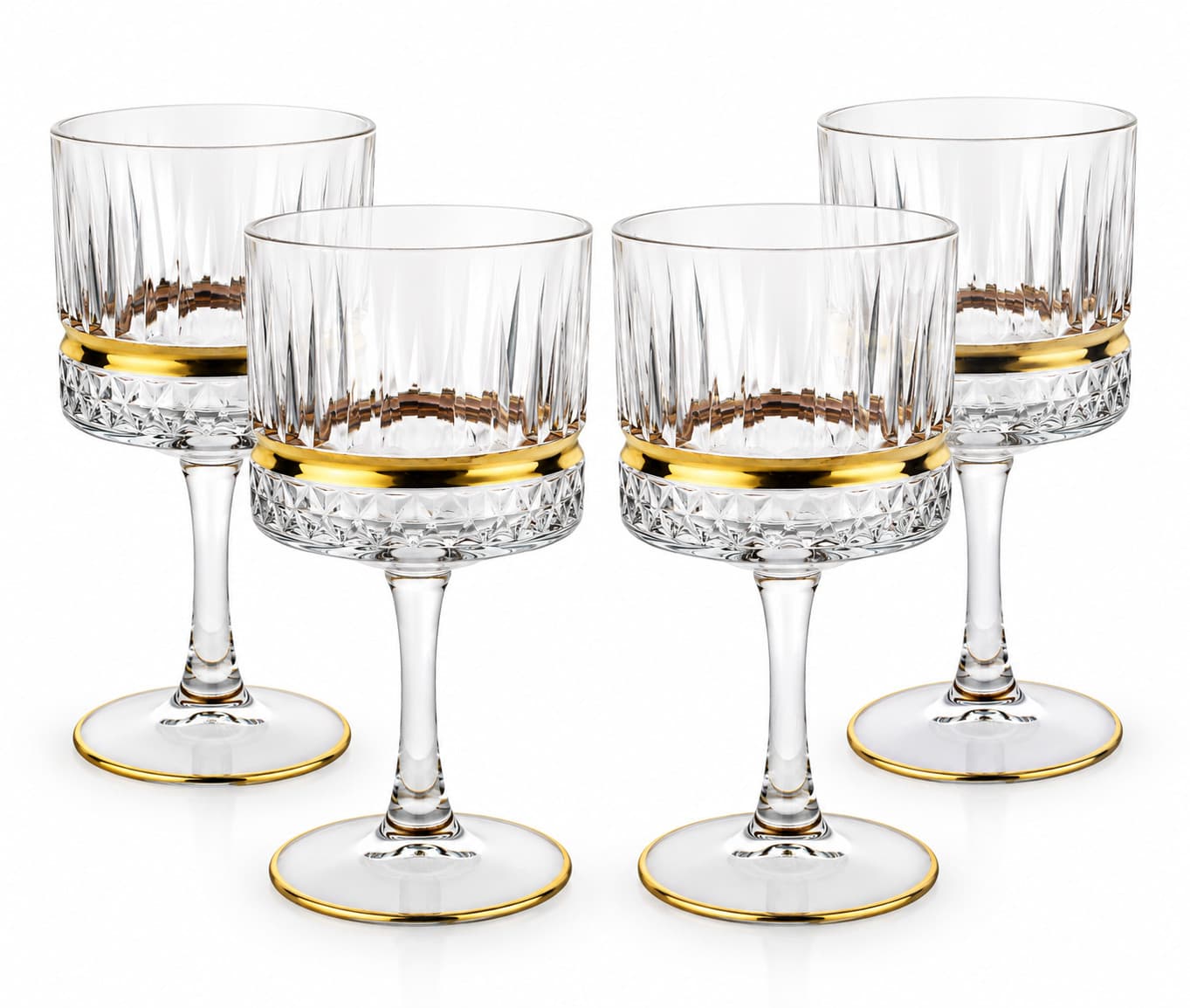 Mürəbbə qabları dəsti 2855340, 4 əd, 500 ml, 10 sm, şüşə, şəffaf