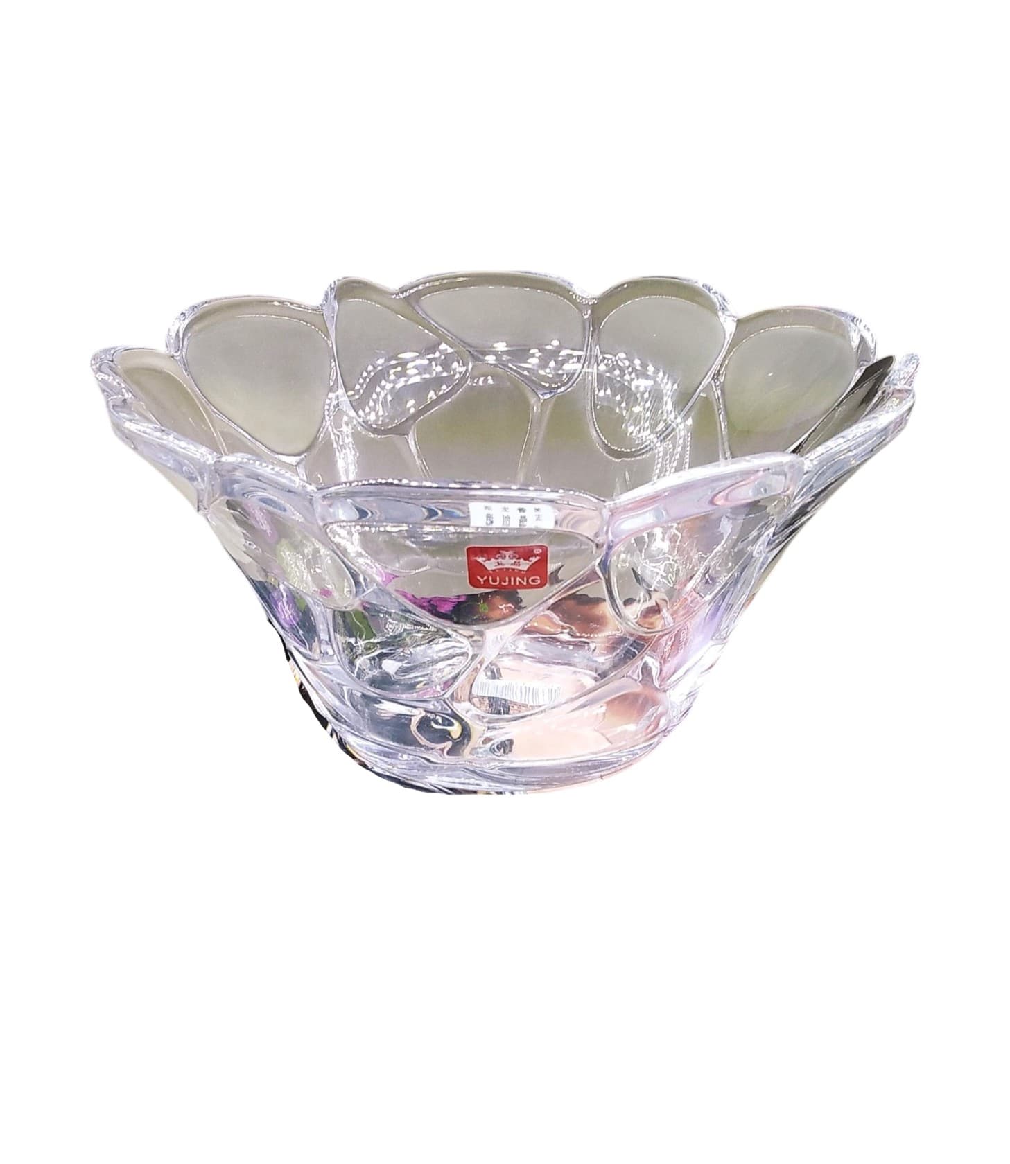 Şəkər qabı Yujing Glass Ware YJP-7071-4, şüşə, şəffaf