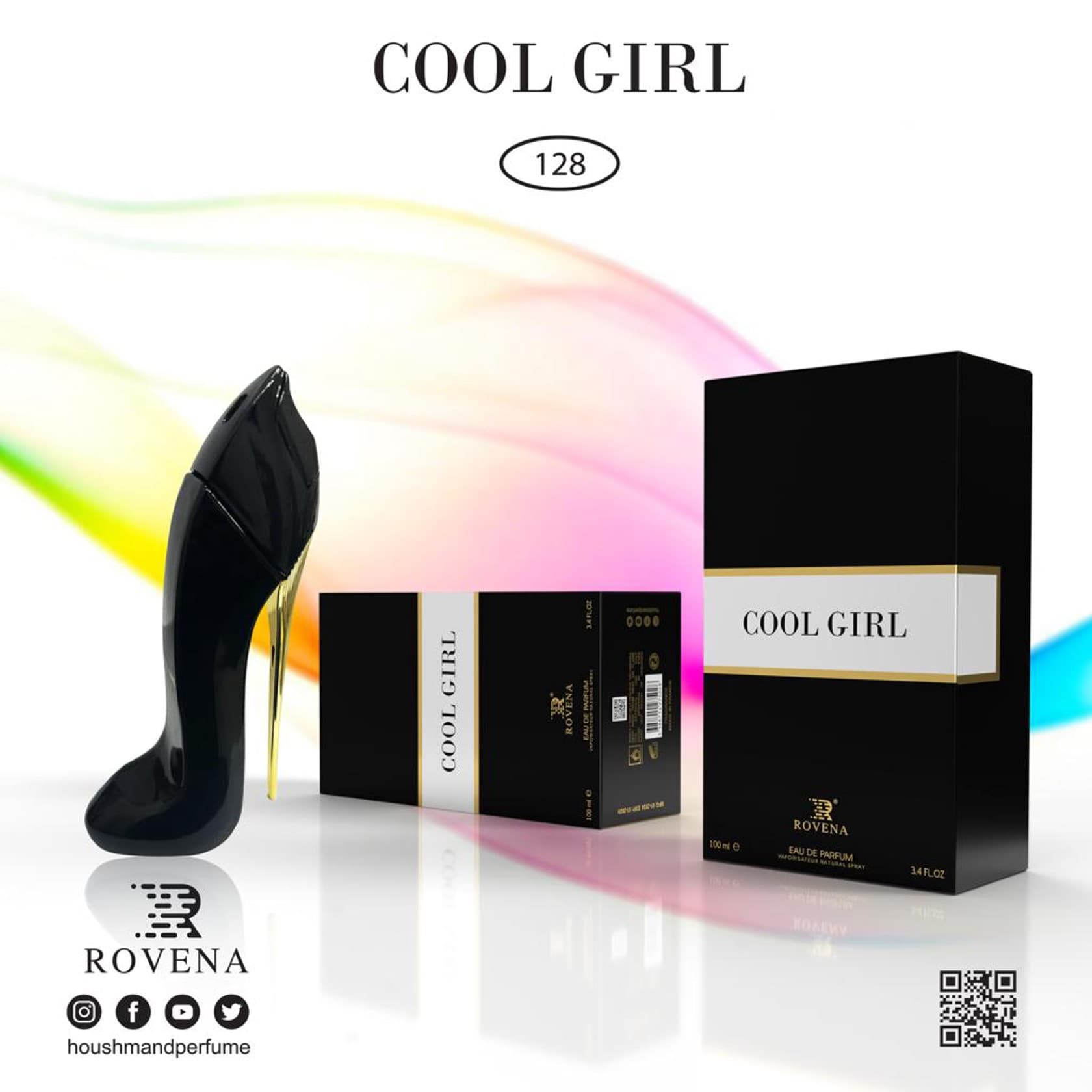 Rovena Cool Girl qadınlar üçün ətir suyu 100 ml