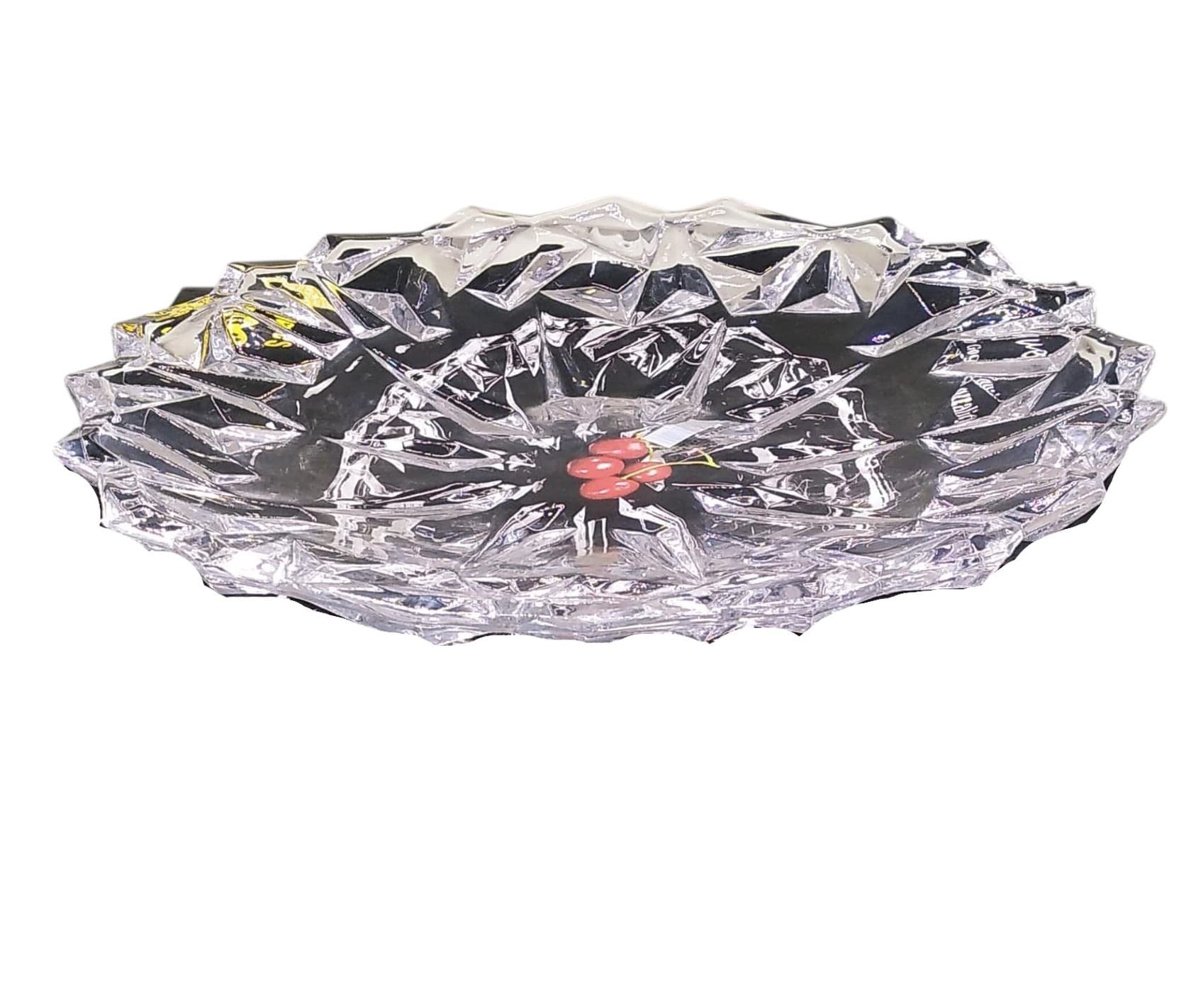 Tort üçün nimçə Yujing Glass Ware YJP-7041, şəffaf