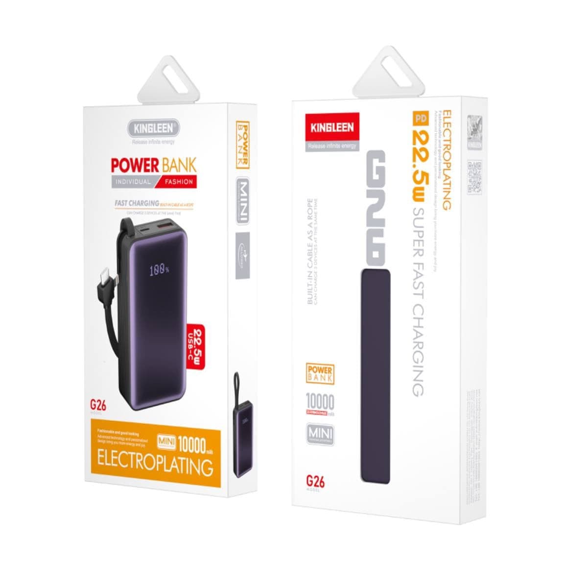 Xarici akkumulyator Pzx 22.5wt 10.000 mAh