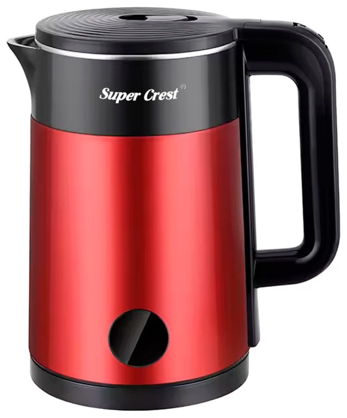 Elektrik çaydan Super Crest SCT-4017 Red/Black