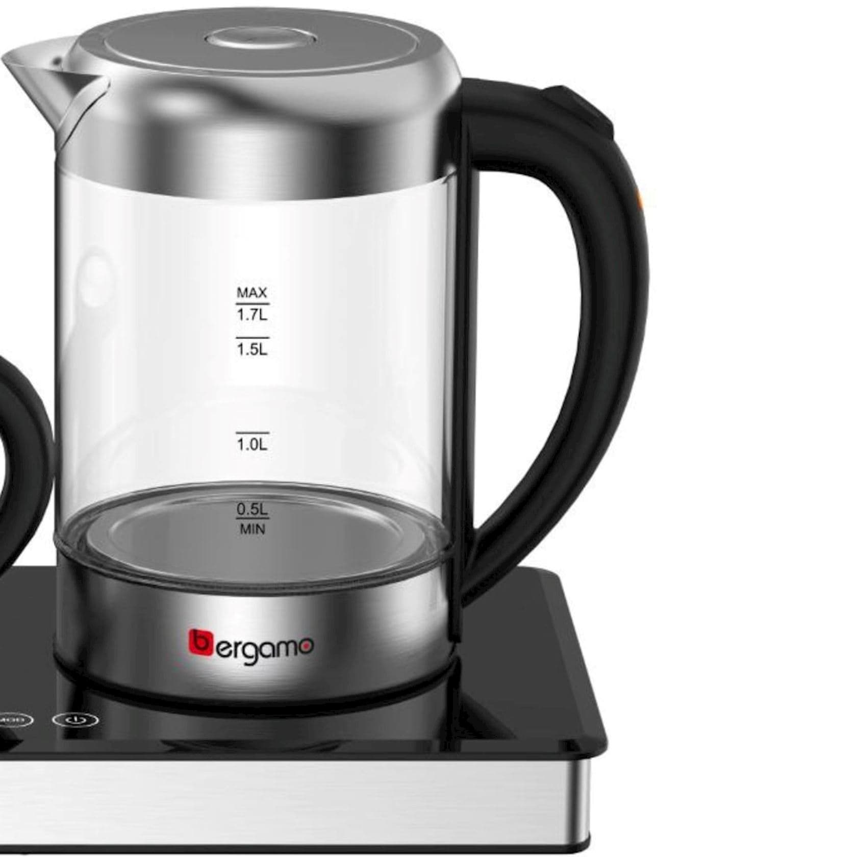 Elektrik çaydan və dəm çaydanı Bergamo BG-2408SGD — image 3