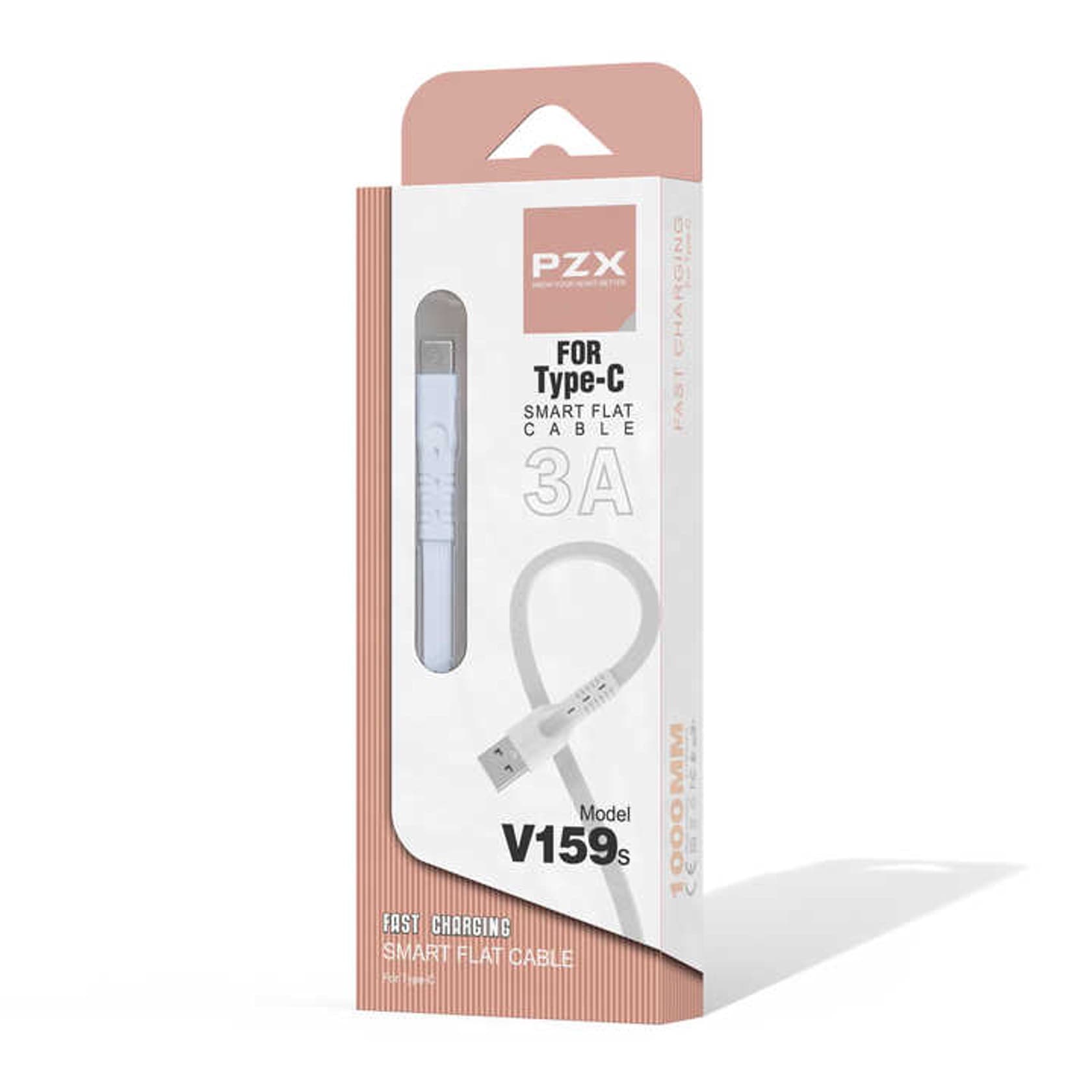 Kabel USB PZX Type-C 3A, PVC, TPE, sürətli doldurma