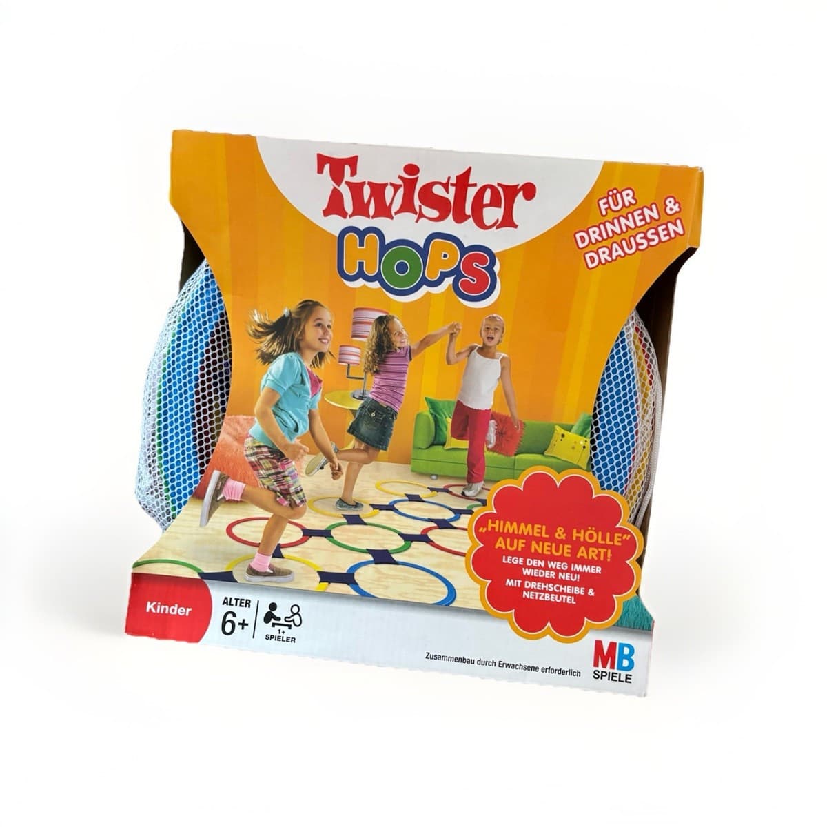 Döşəməüstü oyun Twister Hops, 6+ yaş