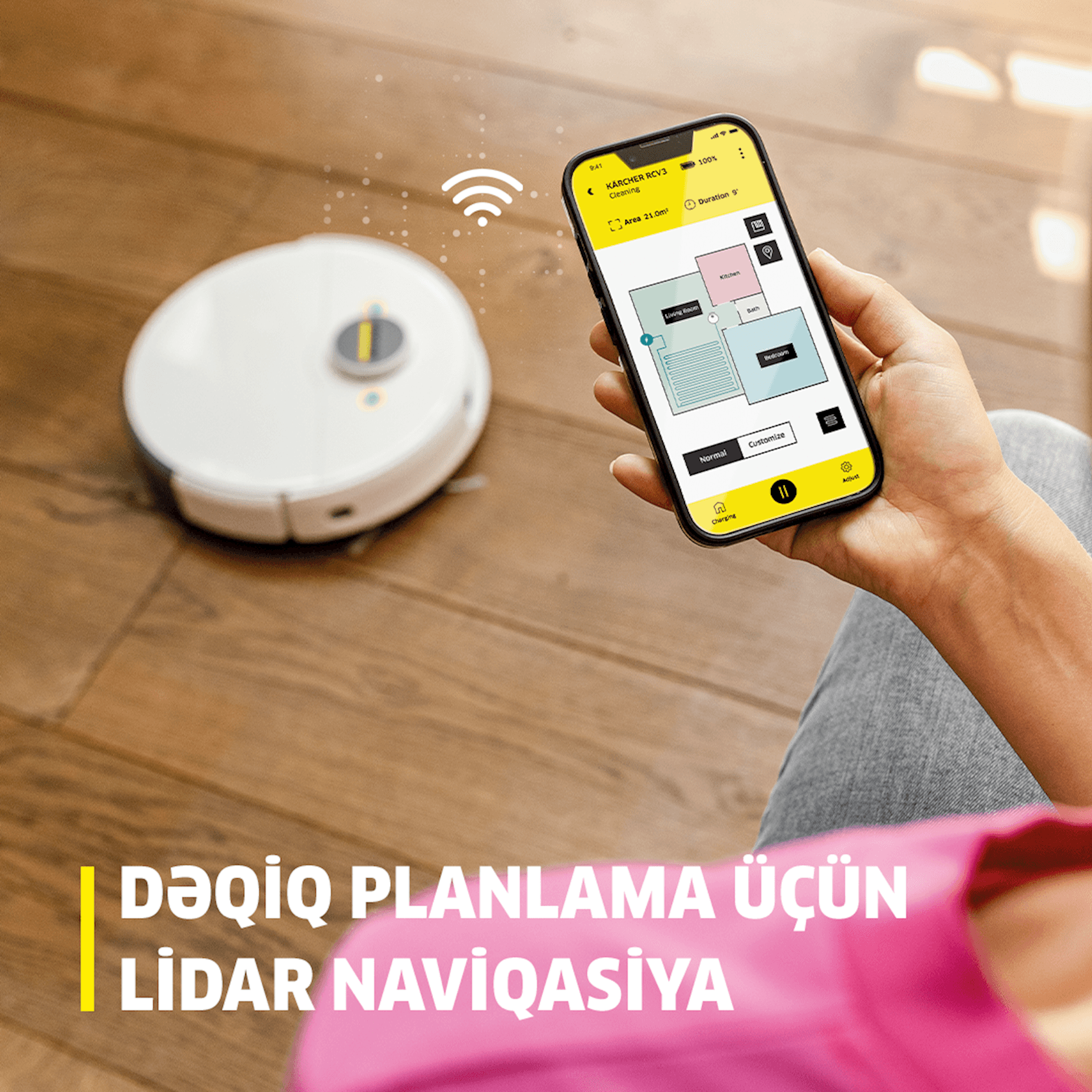 Robot-tozsoran Karcher RCV 5 — şəkil 7