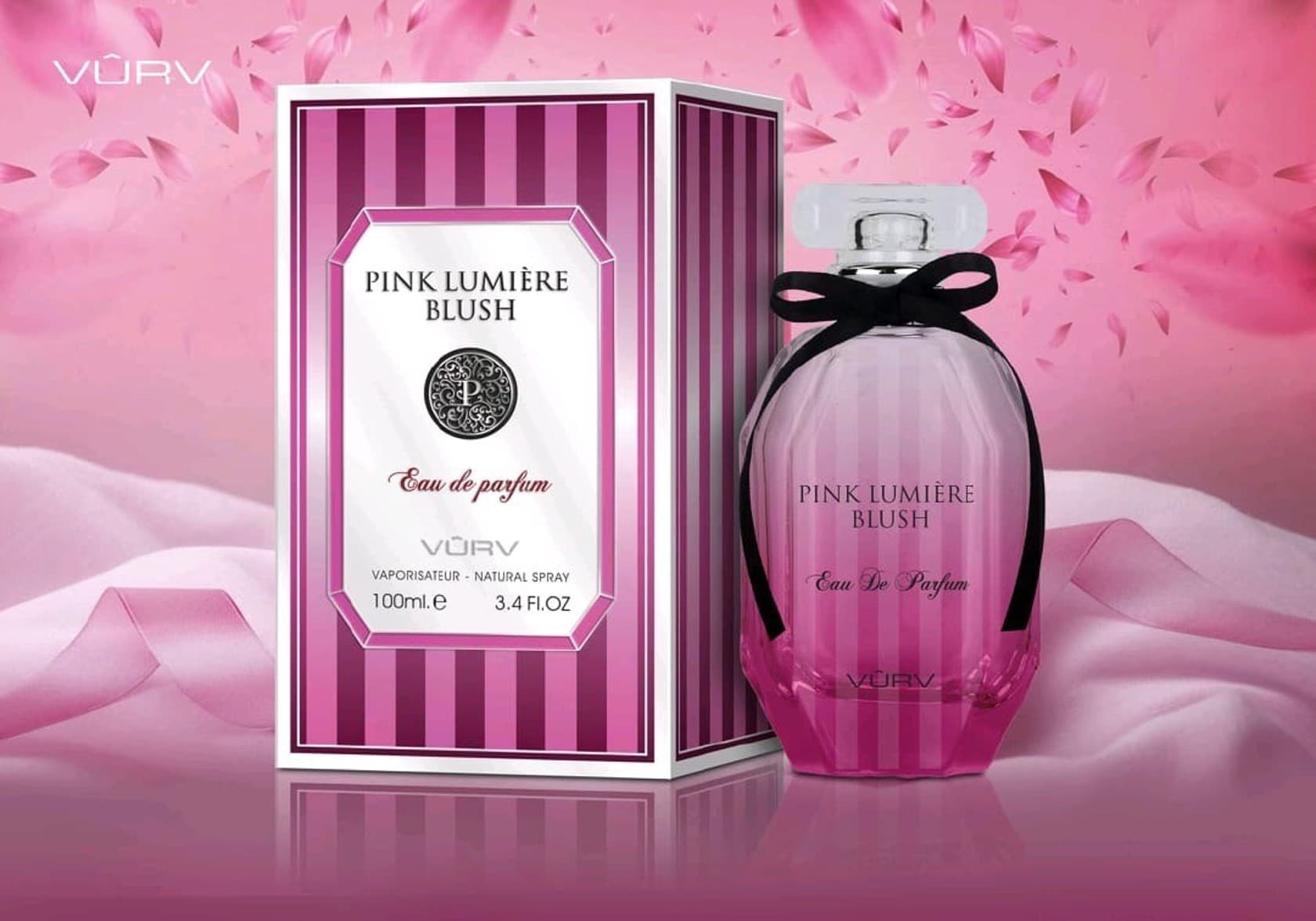 Vurv Pink Lumiere Blush qadınlar üçün ətir suyu 100 ml