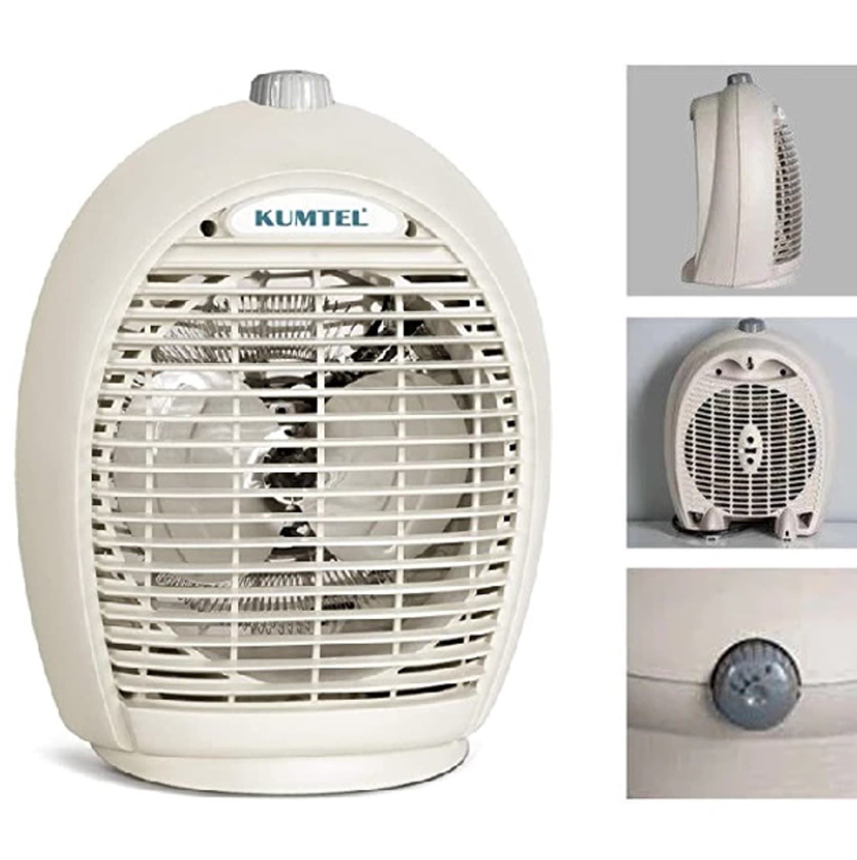 Qızdırıcı ventilyator Kumtel HF-6331 Bej — şəkil 3